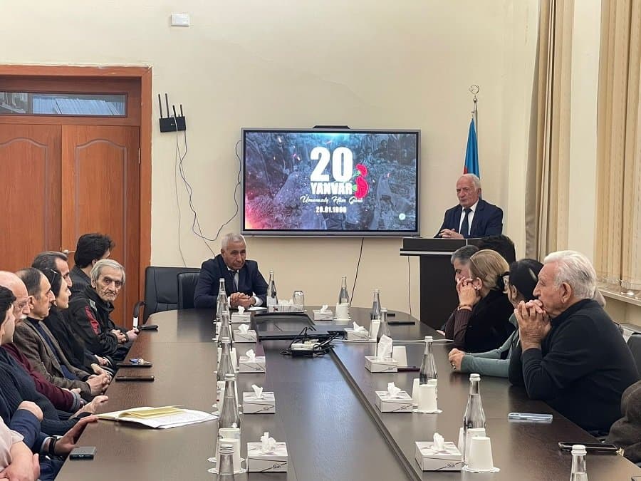 İqtisadiyyat İnstitutunda 20 Yanvar şəhidlərinin xatirəsi yad edilib 2