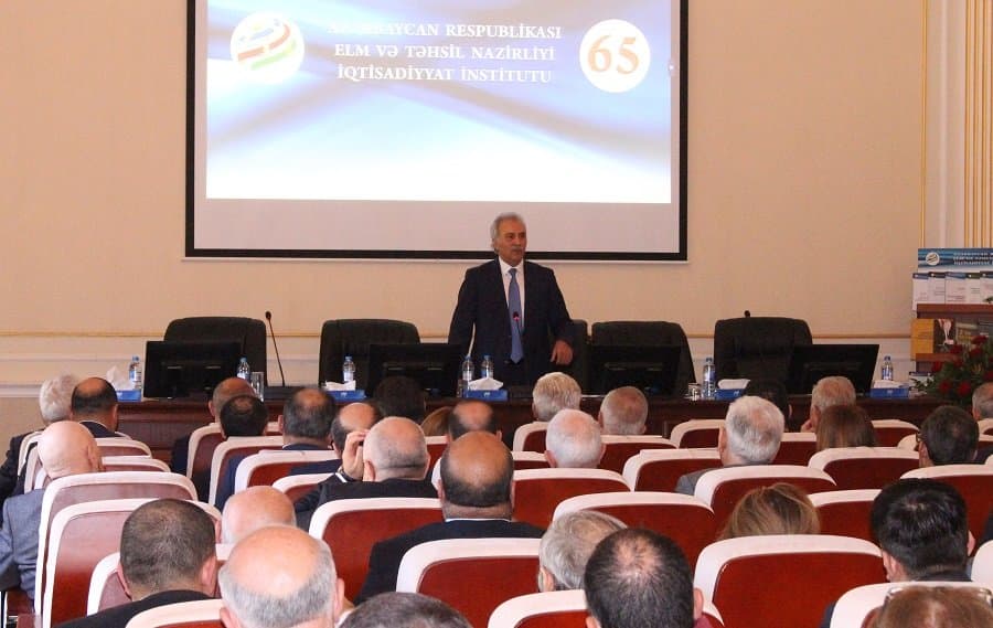 İqtisadiyyat İnstitutunun yaradılmasının  65 illiyi münasibəti ilə tədbir 3