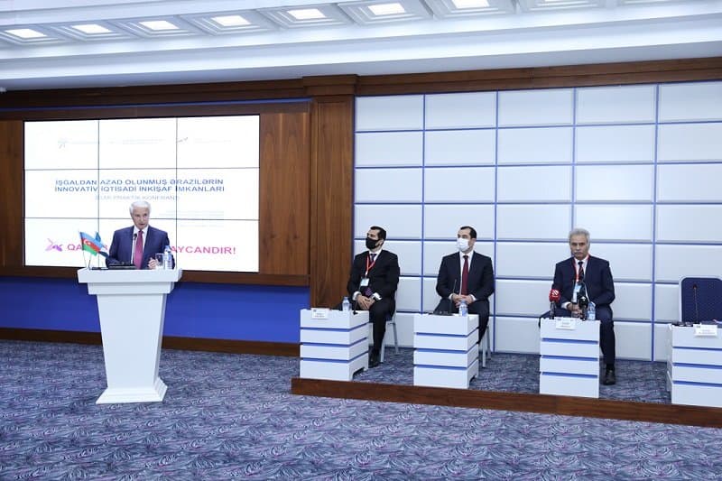 Şamaxıda “İşğaldan azad olunmuş ərazilərin innovativ iqtisadi inkişaf imkanları” mövzusunda konfrans 2